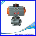 3 pcs pneumatic actuator ball valve for water Q611F-16P